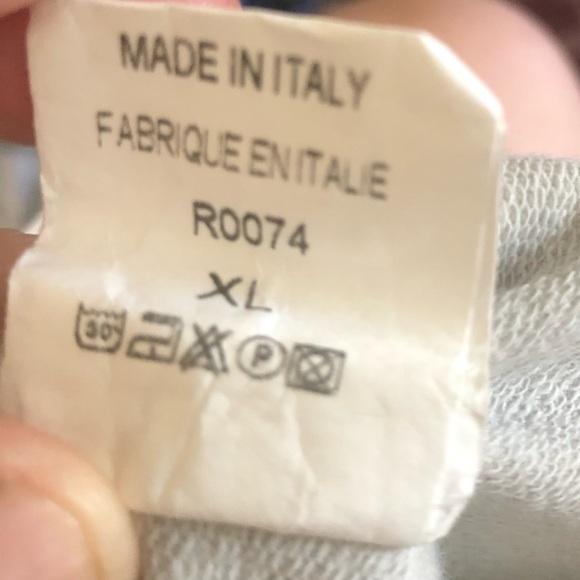 Pistache woman’s off white crop pants XL- made in Italy - made for comfort. - Picture 7 of 9